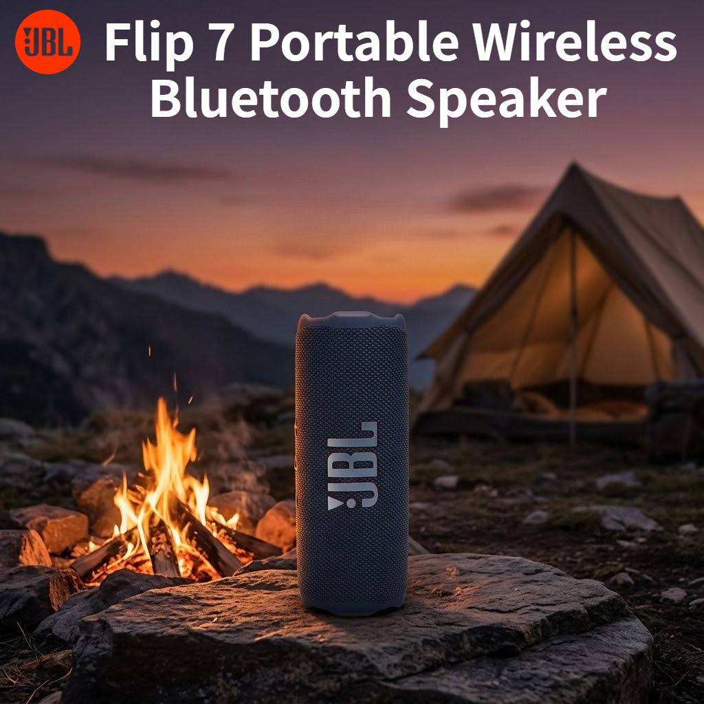 Jbl Speaker Flip 6 - ลำโพงบลูทูธไร้สายแบบพกพา JBL Flip 7 กันน้ำกันฝุ่นมาตรฐาน IP68