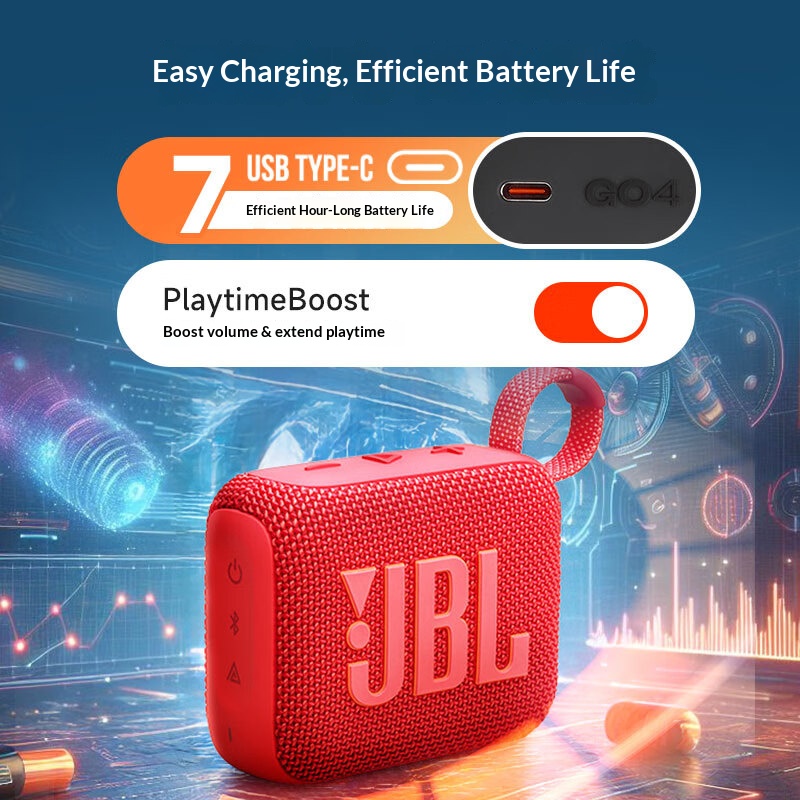 ลำโพงพกพา JBL GO4 น้ำหนักเบา เ - Jbl Speaker Go 4 บทวิจารณ์และราคา