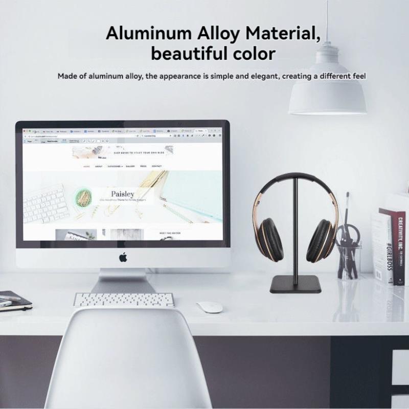 ขาตั้งหูฟังอเนกประสงค์แบบพกพา  - Headphone Stand Desk บทวิจารณ์และราคา
