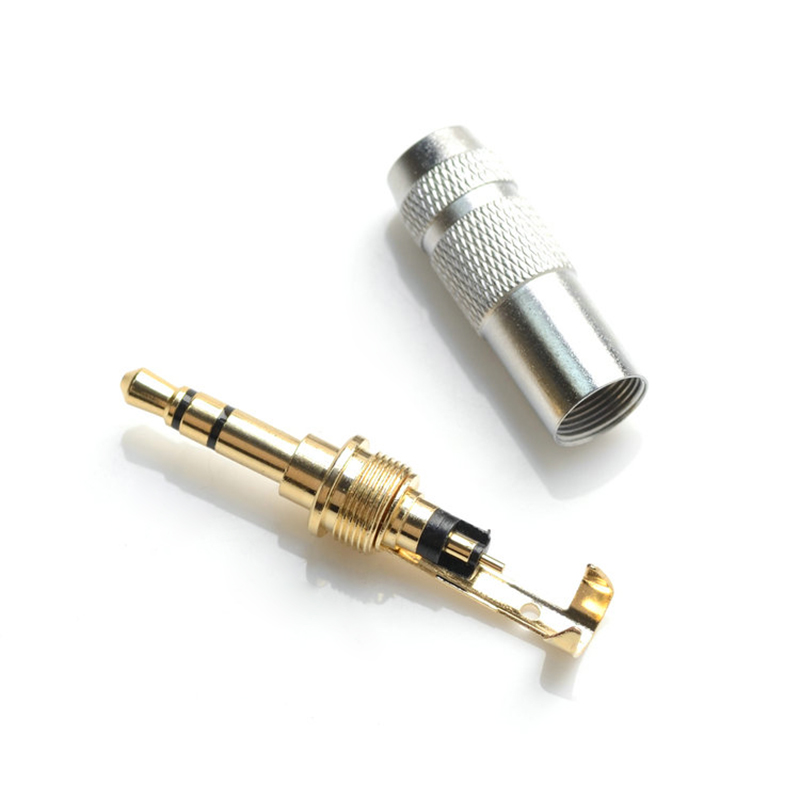 1 ชิ้น ปลั๊กเสียงแบบชุบทอง 3.5 - Audiophile Headphone Wired บทวิจารณ์และราคา