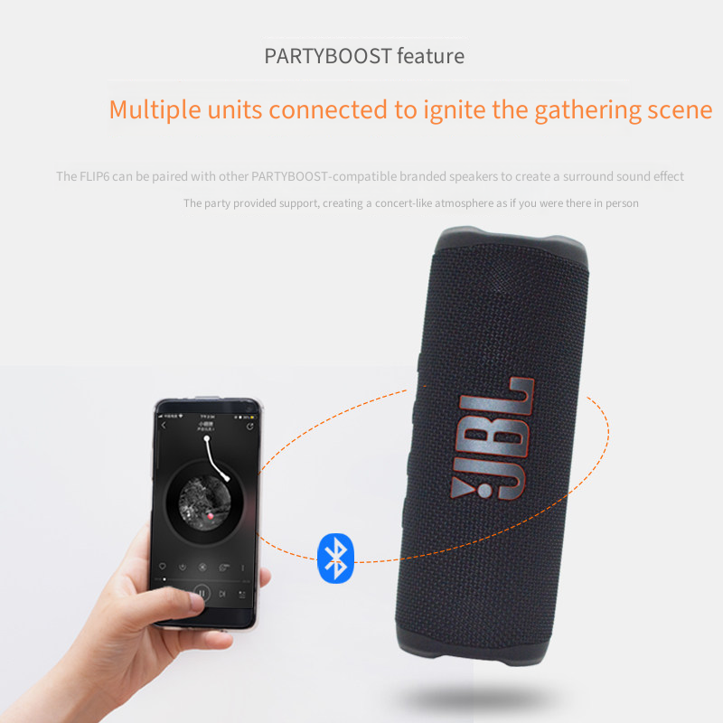 JBL FLIP6 มีคุณสมบัติกันน้ำ ทำ - Jbl Speaker Flip 6 บทวิจารณ์และราคา