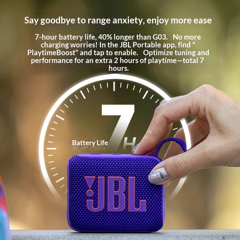 ลำโพงไร้สายแบบพกพา JBL GO4 Ult - Jbl Speaker Go 4 บทวิจารณ์และราคา