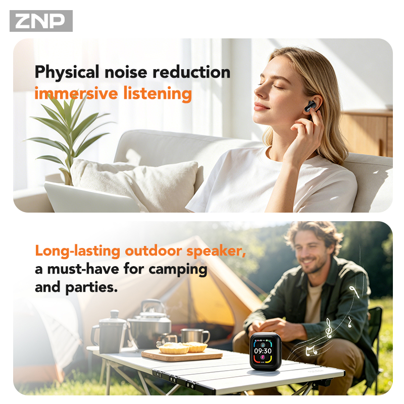 หูฟังไร้สาย ZNP N04 TWS พร้อมห - Usb C Earphone บทวิจารณ์และราคา