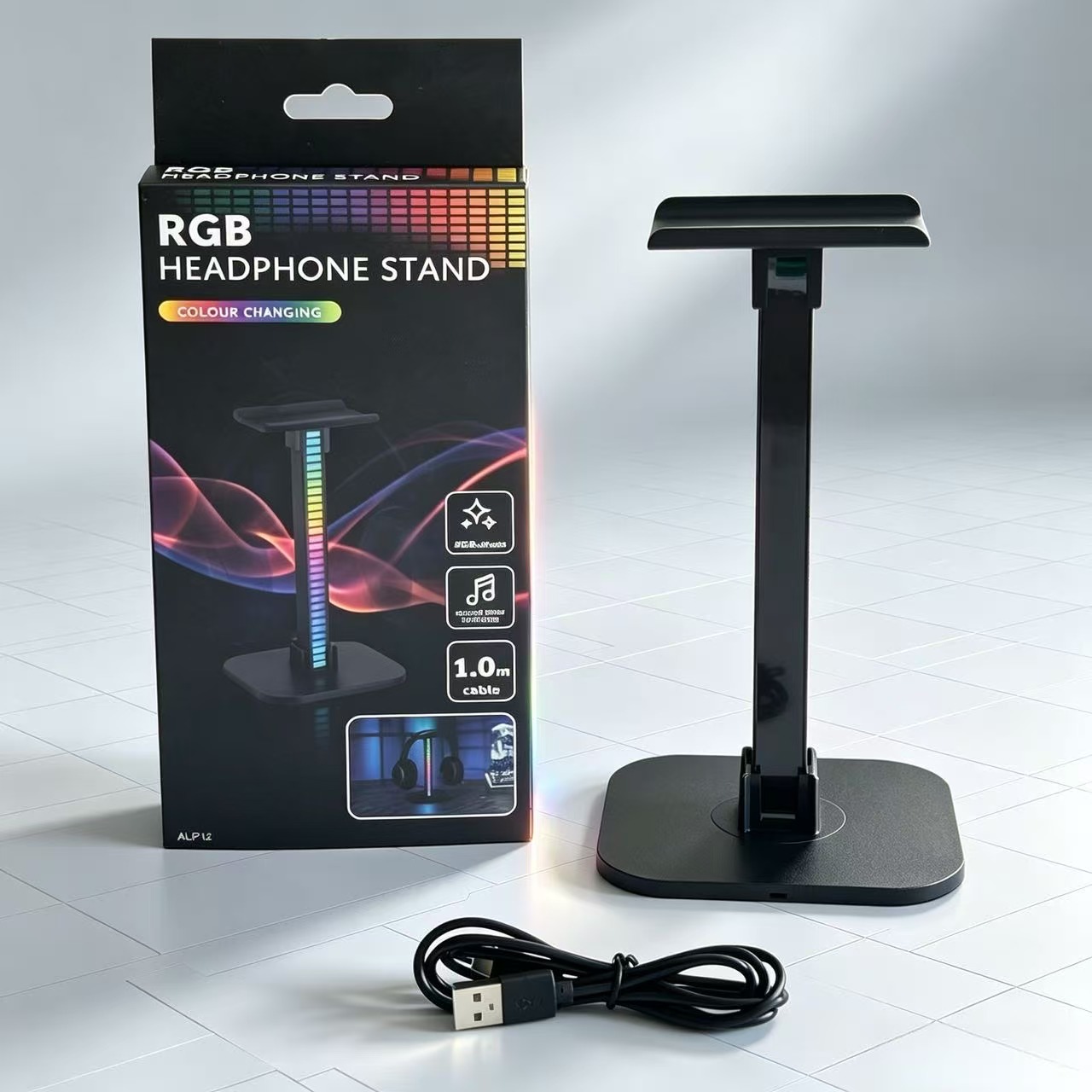 ขาตั้งหูฟังเกมมิ่งแบบ USB พร้อ - Headphone Stand Desk บทวิจารณ์และราคา